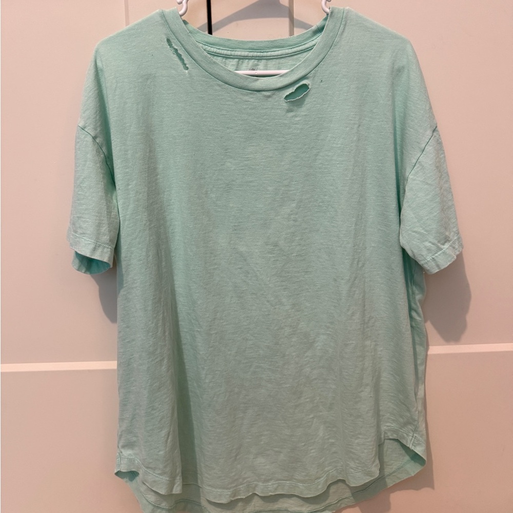 Aerie Light Green Casual Tee